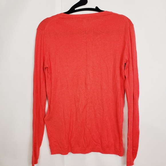 WHISTLES red sparkle sweater pullover - Picture 8 of 11